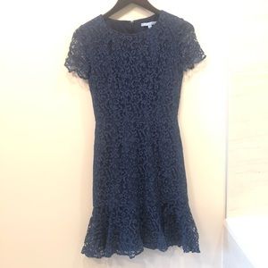 Antonio Melani blue lace dress